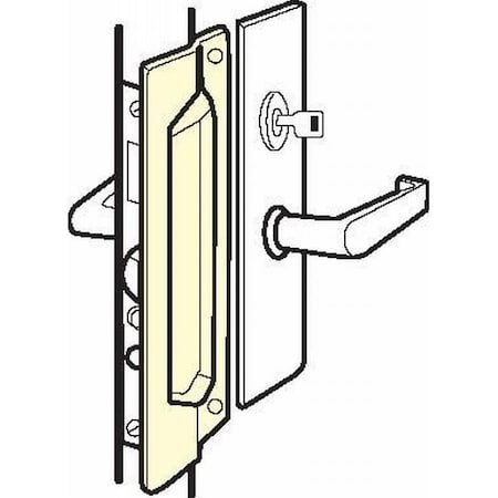 Don-Jo 3" x 11" Latch Protector for Outswing Doors MLP211BP
